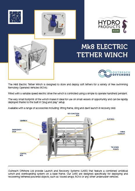electric tether winch